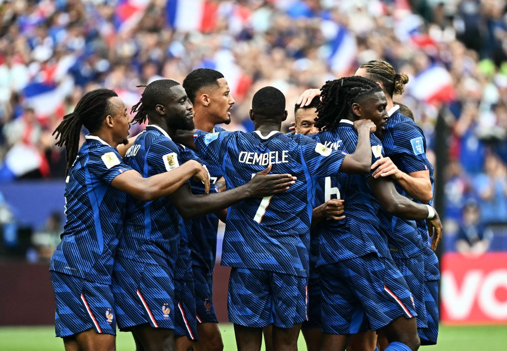 Tuyển Pháp đang có phong độ khá cao ở World Cup 2026. Ảnh: AFP/TTXVN