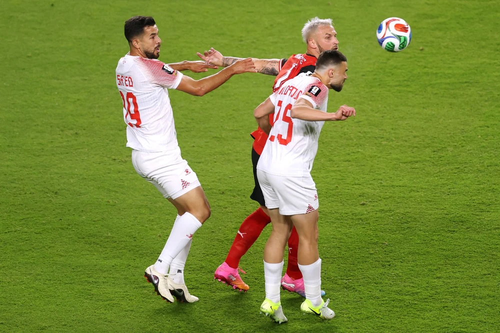 Đội hình dự kiến Jordan vs Algeria (bảng J World Cup 2026): Algeria đặt niềm tin vào Mahrez - Ảnh 1. Đội hình dự kiến Jordan vs Algeria (bảng J World Cup 2026): Algeria đặt niềm tin vào Mahrez - Ảnh 1.