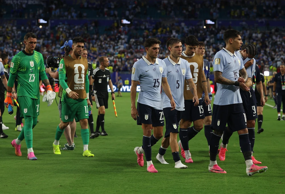 Tin nóng thể thao sáng 22/6: Uruguay lo bật bãi ở World Cup 2026, tuyển Bỉ lập kỷ lục đáng quên - Ảnh 1. Tin nóng thể thao sáng 22/6: Uruguay lo bật bãi ở World Cup 2026, tuyển Bỉ lập kỷ lục đáng quên - Ảnh 1.