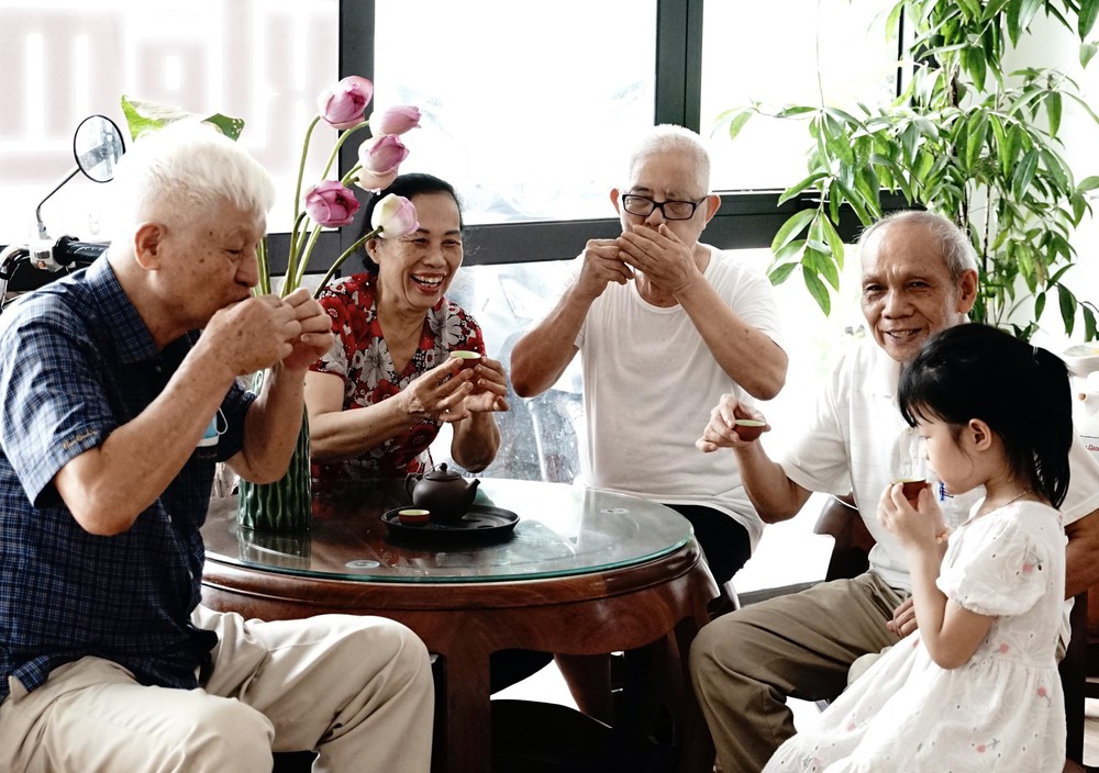 Tinh hoa nghề ướp trà sen Quảng An - Ảnh 4. Tinh hoa nghề ướp trà sen Quảng An - Ảnh 4.