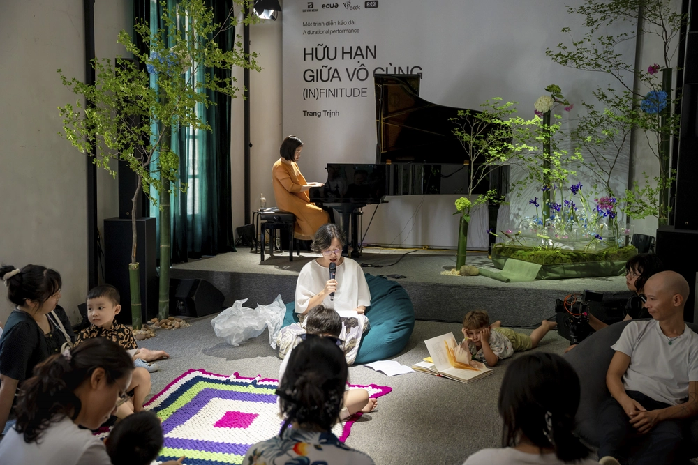 'Đối thoại' cùng Trang Trịnh trong Trình diễn piano kéo dài 24h - Ảnh 4. 'Đối thoại' cùng Trang Trịnh trong Trình diễn piano kéo dài 24h - Ảnh 4.