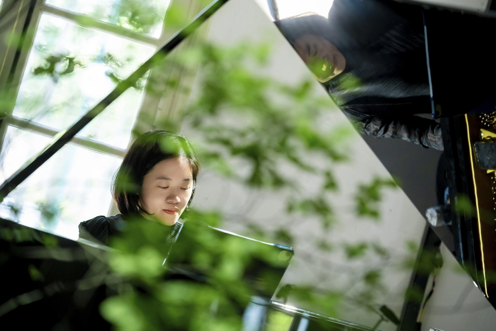 'Đối thoại' cùng Trang Trịnh trong Trình diễn piano kéo dài 24h - Ảnh 1. 'Đối thoại' cùng Trang Trịnh trong Trình diễn piano kéo dài 24h - Ảnh 1.