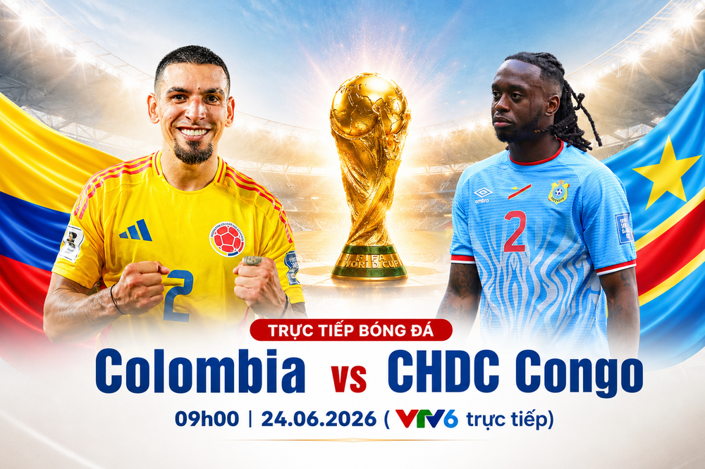 TRỰC TIẾP bóng đá Colombia vs CHDC Congo 09h00 hôm nay, bảng K World Cup 2026 - Ảnh 3. TRỰC TIẾP bóng đá Colombia vs CHDC Congo 09h00 hôm nay, bảng K World Cup 2026 - Ảnh 3.