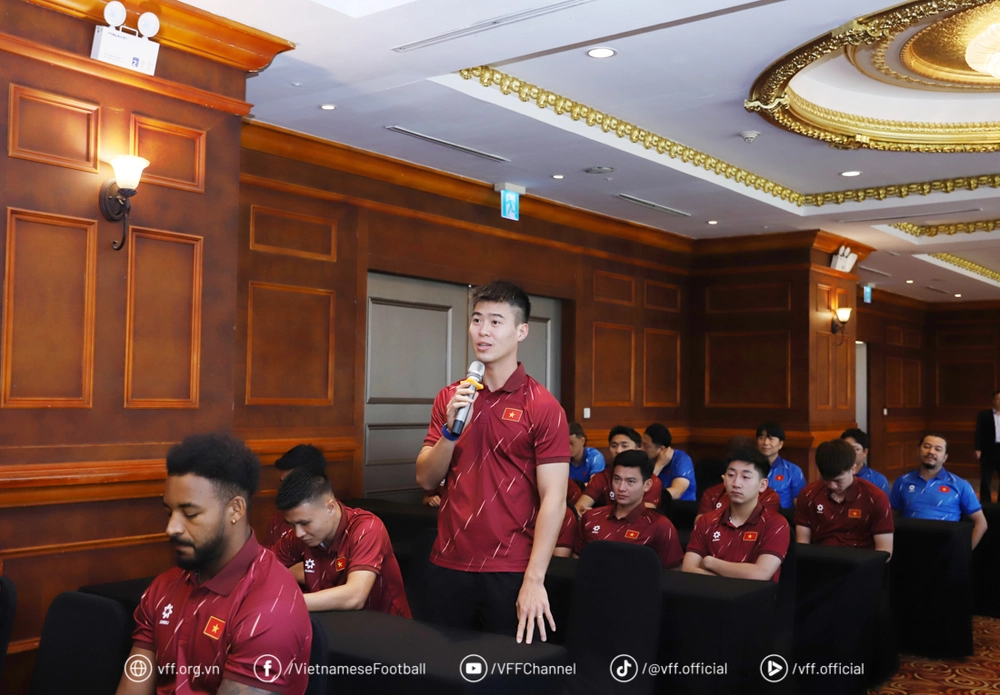 Chủ tịch VFF 'tiếp lửa' đội tuyển Việt Nam trước hành trình bảo vệ ngôi vương ASEAN Cup - Ảnh 2.