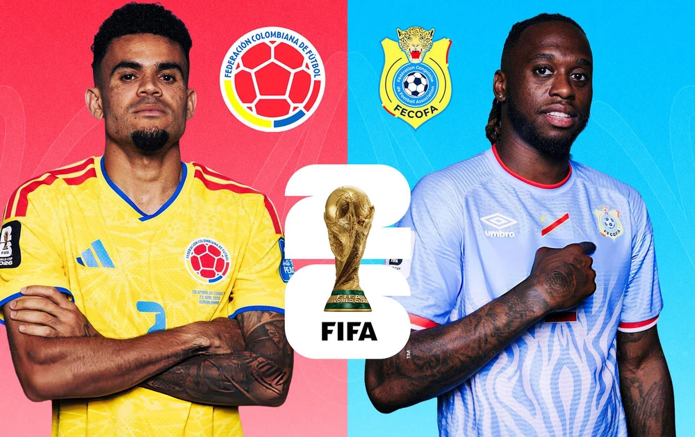 Tỷ lệ chiến thắng Colombia vs CHDC Congo (Bảng K World Cup 2026): Đại diện Nam Mỹ áp đảo - Ảnh 2. Tỷ lệ chiến thắng Colombia vs CHDC Congo (Bảng K World Cup 2026): Đại diện Nam Mỹ áp đảo - Ảnh 2.