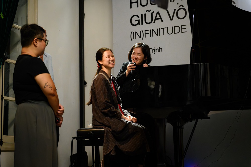 'Đối thoại' cùng Trang Trịnh trong Trình diễn piano kéo dài 24h - Ảnh 5. 'Đối thoại' cùng Trang Trịnh trong Trình diễn piano kéo dài 24h - Ảnh 5.