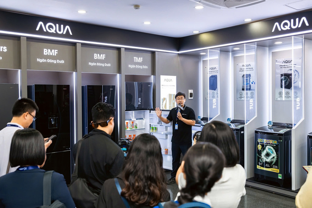 AQUA tăng tốc trên thương mại điện tử, ghi dấu 30 năm phát triển tại Việt Nam - Ảnh 1. AQUA tăng tốc trên thương mại điện tử, ghi dấu 30 năm phát triển tại Việt Nam - Ảnh 1.