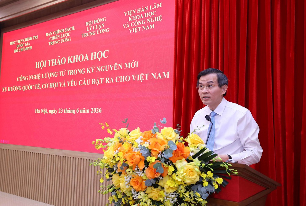 Việt Nam cần sớm xác định hướng đi trong công nghệ lượng tử - Ảnh 1. Việt Nam cần sớm xác định hướng đi trong công nghệ lượng tử - Ảnh 1.