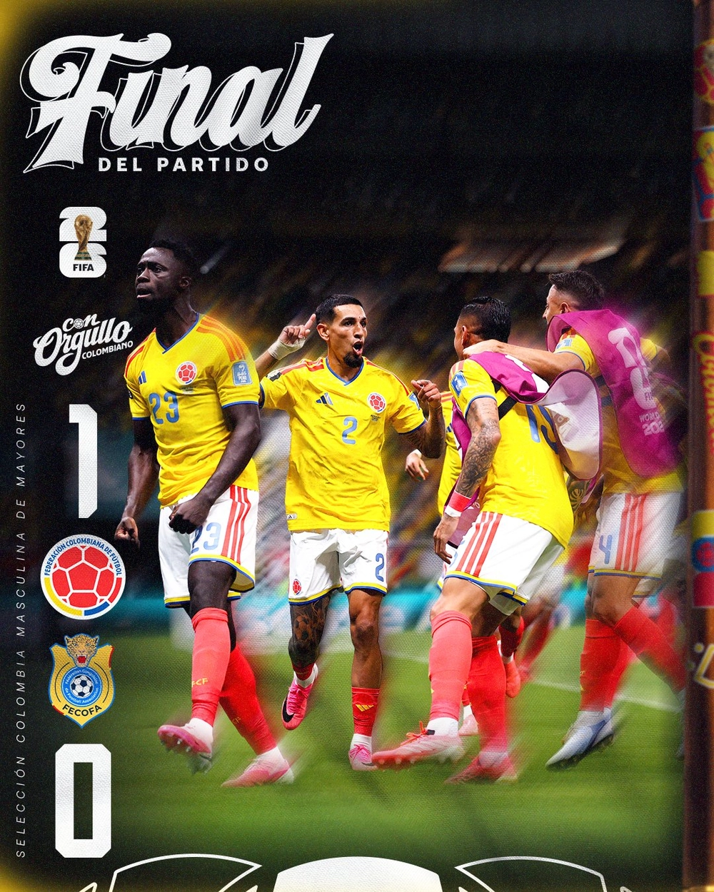 VIDEO clip bàn thắng trận Colombia vs CHDC Congo (bảng K World Cup 2026) - Ảnh 1. VIDEO clip bàn thắng trận Colombia vs CHDC Congo (bảng K World Cup 2026) - Ảnh 1.