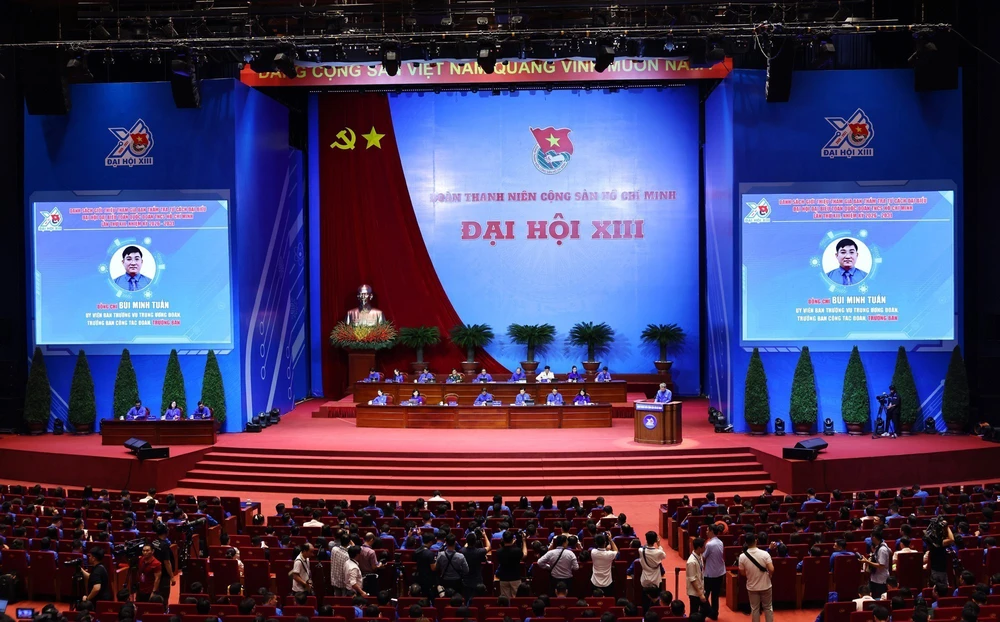 Đại hội Đoàn toàn quốc lần thứ XIII: Ngày hội lớn của tuổi trẻ cả nước chính thức bắt đầu - Ảnh 1. Đại hội Đoàn toàn quốc lần thứ XIII: Ngày hội lớn của tuổi trẻ cả nước chính thức bắt đầu - Ảnh 1.