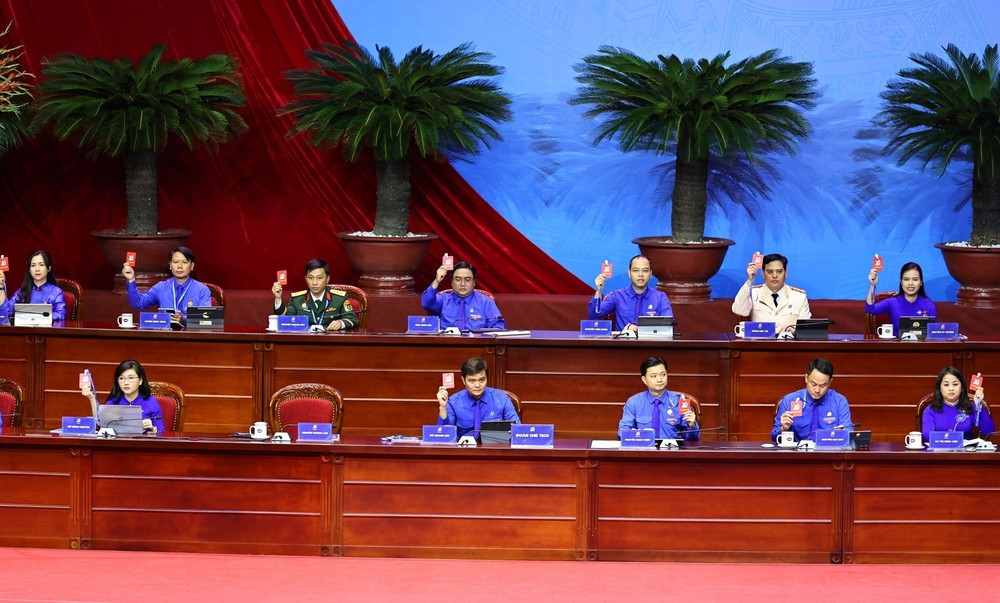 Đại hội Đoàn toàn quốc lần thứ XIII: Ngày hội lớn của tuổi trẻ cả nước chính thức bắt đầu - Ảnh 3. Đại hội Đoàn toàn quốc lần thứ XIII: Ngày hội lớn của tuổi trẻ cả nước chính thức bắt đầu - Ảnh 3.