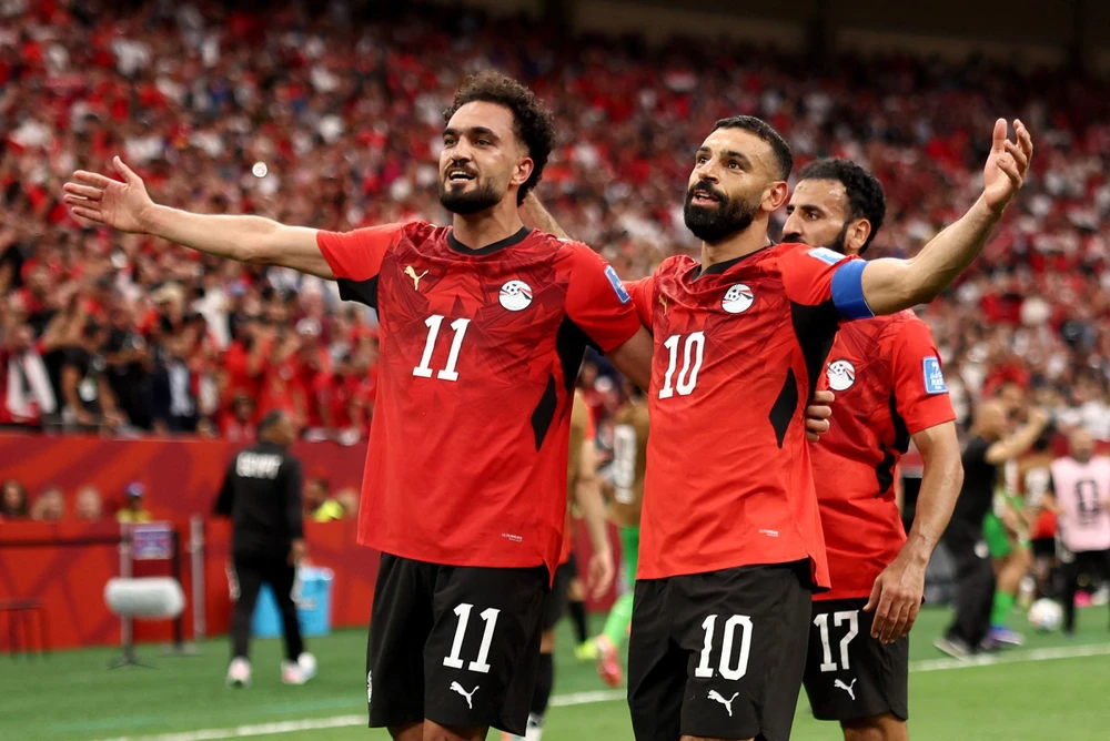 Đây sẽ là lần đầu tiên Ai Cập và Iran chạm trán nhau tại một kỳ World Cup. Ảnh: AFP/TTXVN