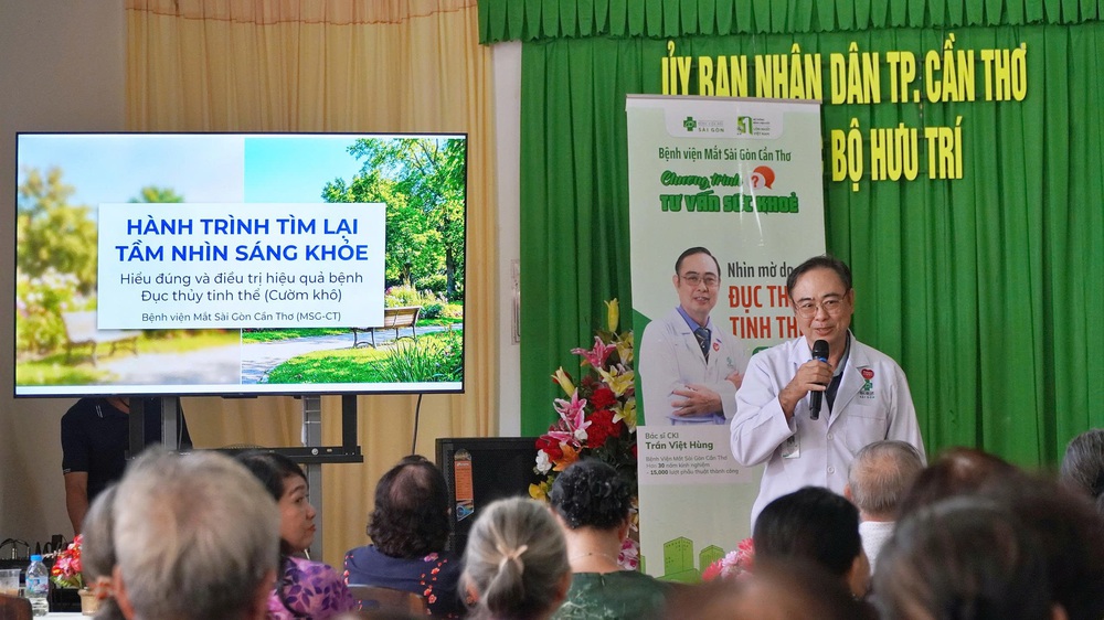 Tìm hiểu về đục thủy tinh thể cùng chuyên gia Phaco - Ảnh 1.