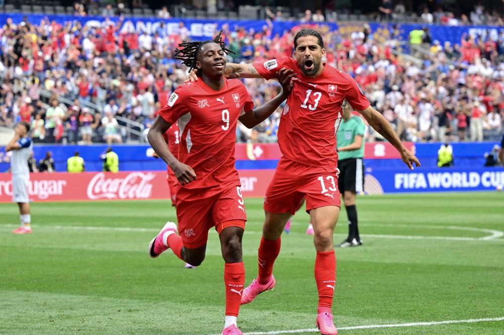 Thụy Sỹ là một trong những tập thể có tổ chức chiến thuật tốt nhất tại World Cup 2026 tính đến thời điểm này. Ảnh: AFP/TTXVN