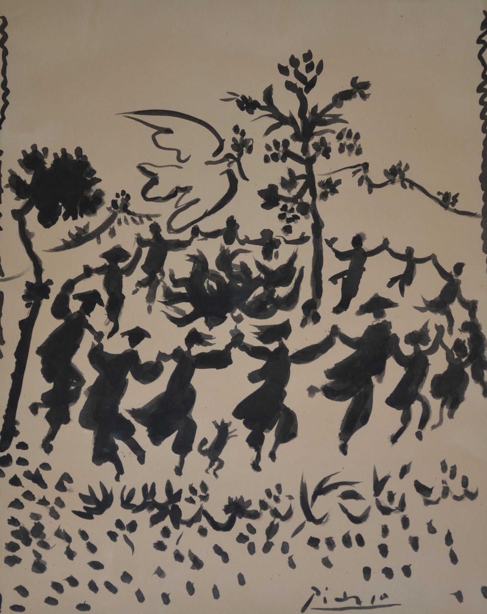 Tranh của danh họa Picasso về hòa bình ở Việt Nam được giới thiệu tại Pháp - Ảnh 1.