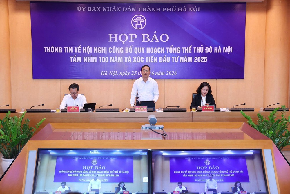 Ngày 29/6 sẽ diễn ra hội nghị công bố Quy hoạch tổng thể Thủ đô tầm nhìn 100 năm - Ảnh 1.