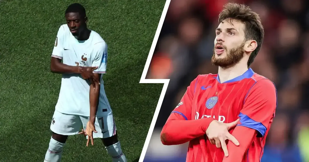 Dembele tái hiện màn ăn mừng, tri ân người đồng đội PSG không thể dự World Cup 2026 - Ảnh 1.