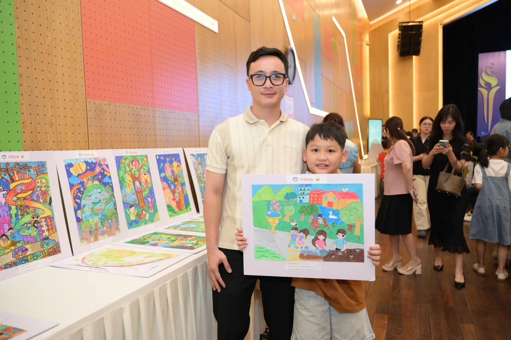 Trao giải Cuộc thi vẽ tranh “Ngôi nhà mơ ước” 2026, phát động Cuộc thi “Trường học hạnh phúc” lần thứ II - Ảnh 2.