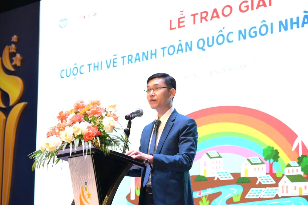 Trao giải Cuộc thi vẽ tranh “Ngôi nhà mơ ước” 2026, phát động Cuộc thi “Trường học hạnh phúc” lần thứ II - Ảnh 1.