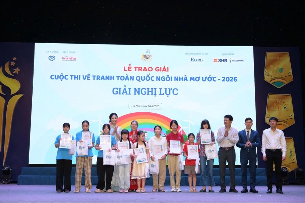 Trao giải Cuộc thi vẽ tranh “Ngôi nhà mơ ước” 2026, phát động Cuộc thi “Trường học hạnh phúc” lần thứ II - Ảnh 3.