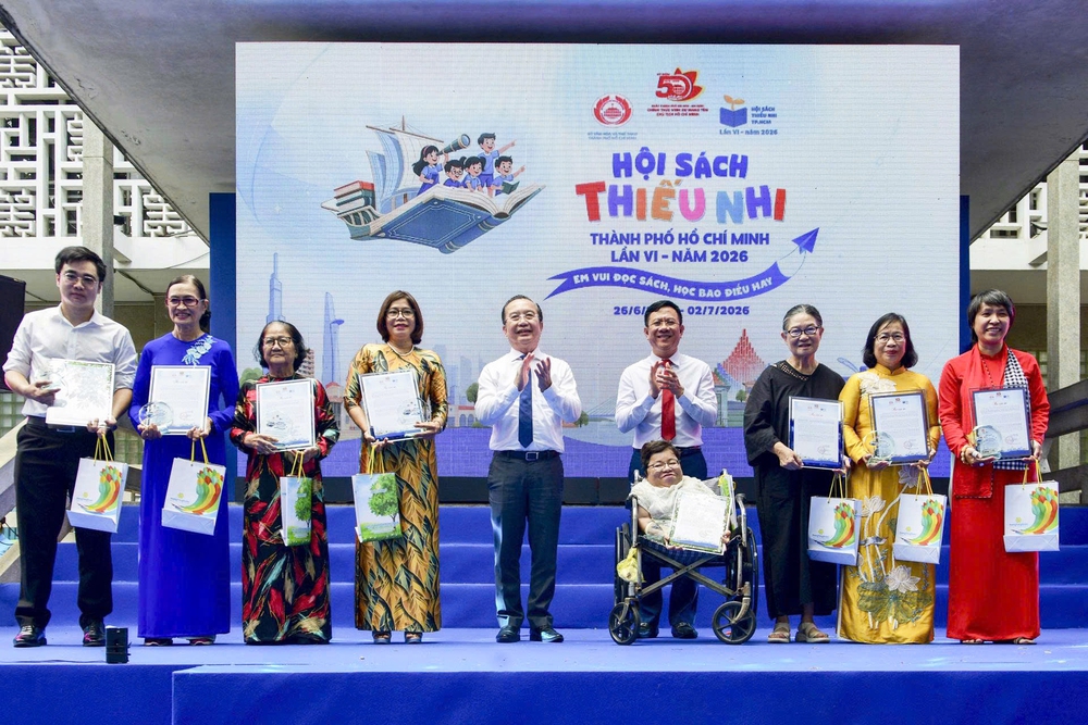 Hội sách Thiếu nhi TP.HCM lần VI có quy mô lớn nhất từ trước đến nay - Ảnh 2.
