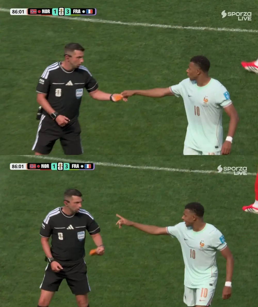 World Cup 2026: Mbappe gây sốt với khoảnh 'sai' trọng tài giao băng đội trưởng cho đồng đội - Ảnh 1.