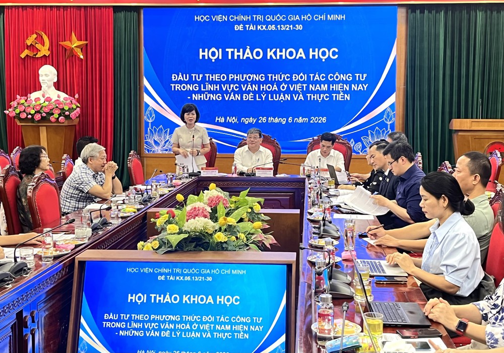 Hợp tác công tư - khơi thông nguồn lực phát triển văn hóa - Ảnh 1.