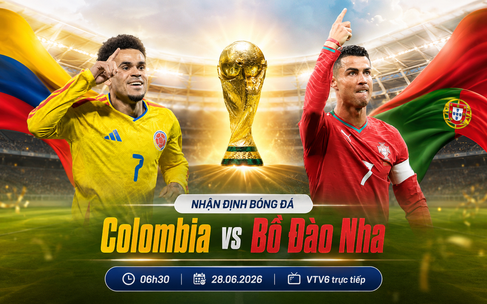 Nhận định Colombia vs Bồ Đào Nha (6h30, 28/6) vòng 1/16 World Cup 2026: Lực lượng, đối đầu, tỷ lệ chiến thắng - Ảnh 1.