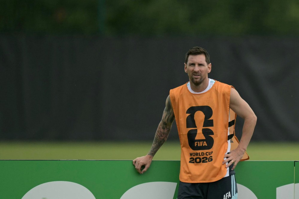 Messi được cho nghỉ ở trận cuối vòng bảng, nhưng cầu thủ đang dẫn đầu danh sách ghi bàn ở World Cup 2026 lo mất cảm giác thi đấu. Ảnh: AFP/TTXVN