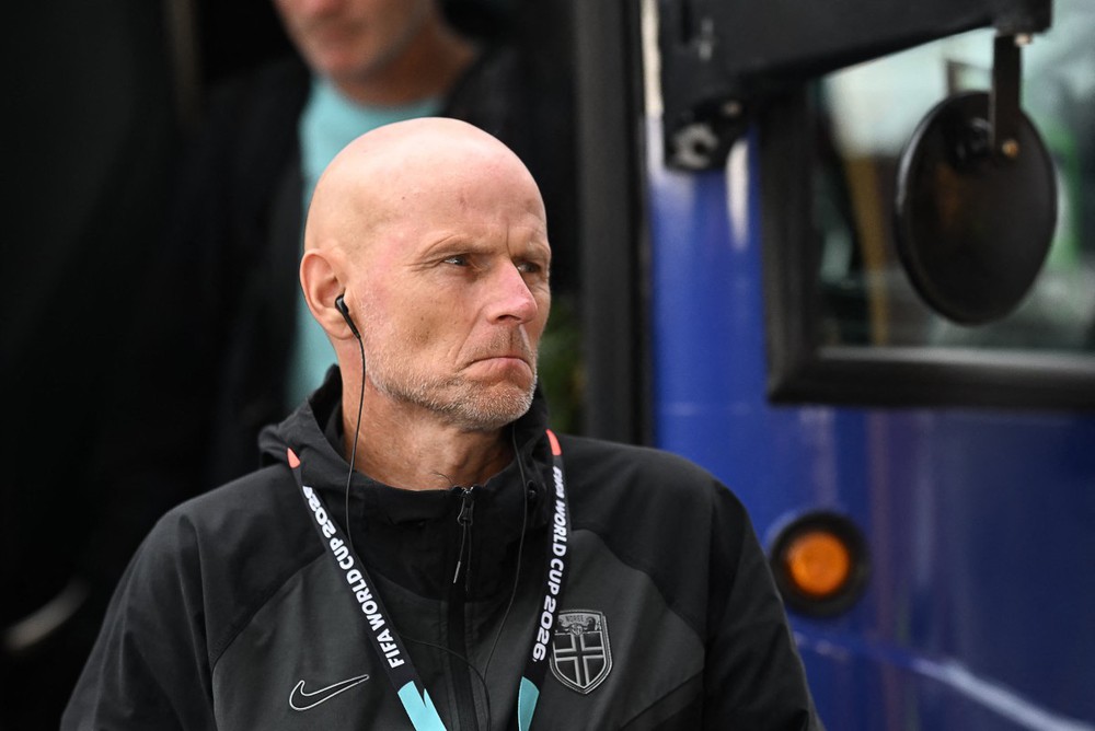 HLV tuyển Na Uy, ông Stale Solbakken. Ảnh: AFP/TTXVN