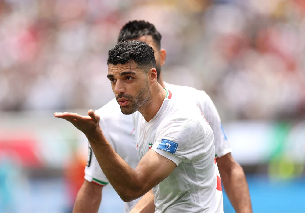 Ngay sau trận hòa New Zealand ở lượt mở màn, Taremi từng mô tả World Cup năm nay là một "thảm họa". Ảnh: AFP/TTXVN