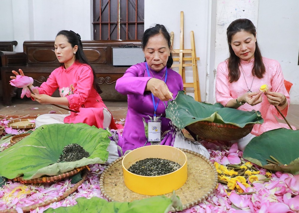  Công nhận Nghề truyền thống ướp trà sen ở Hà Nội - Ảnh 6.