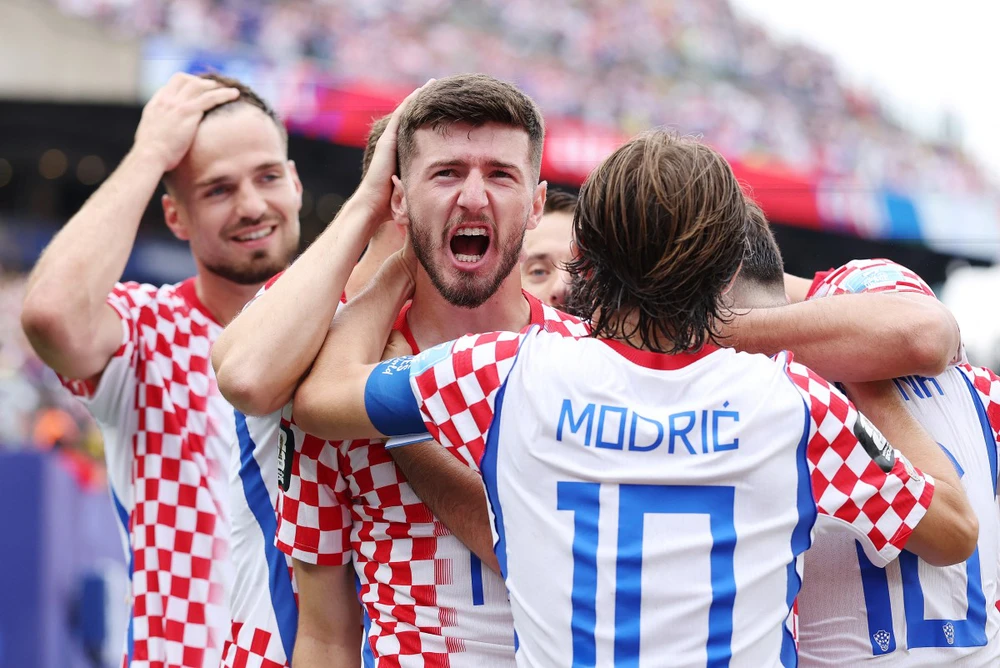 Croatia đánh bại Ghana 2-1 ở World Cup 2026. Ảnh: AFP/TTXVN