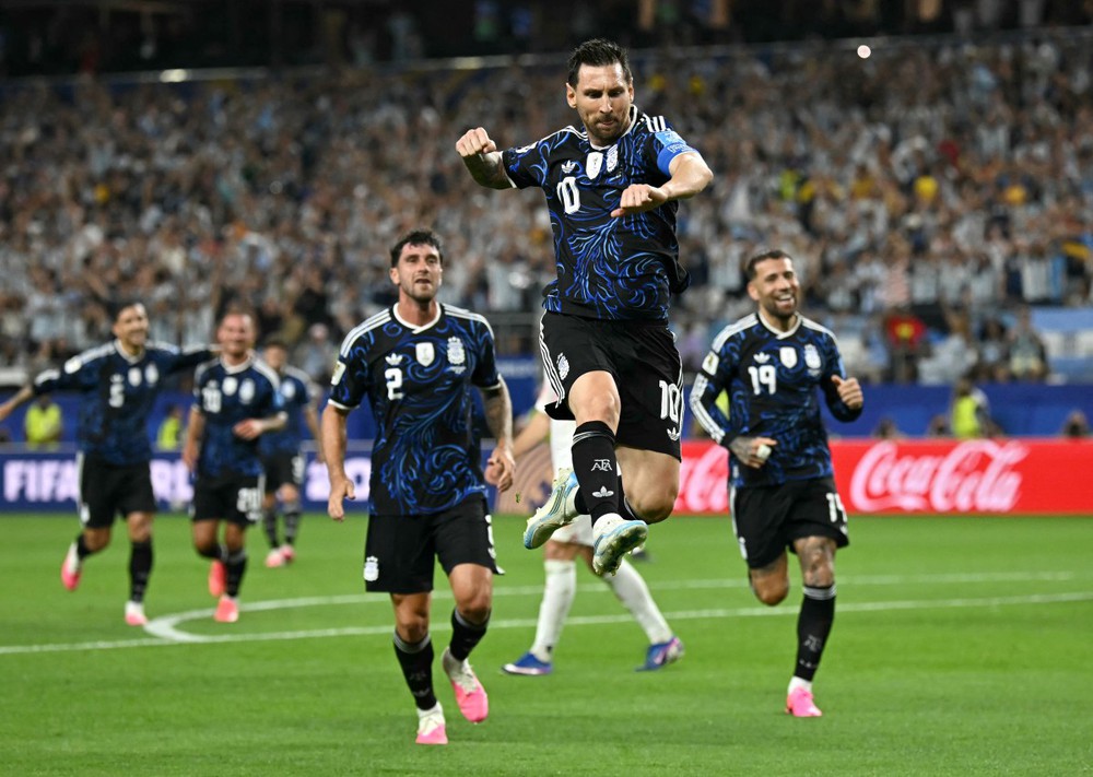 Argentina của Messi xếp nhất bảng J  World Cup 2026