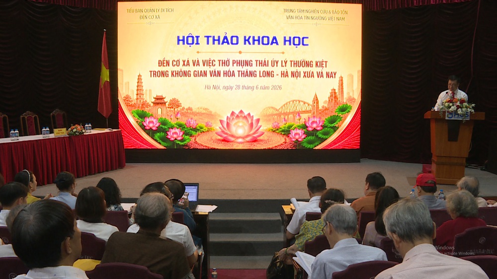 Hội thảo Đền Cơ Xá: 'Đánh thức' Bet88447 link đăng nhập thờ Thái úy Lý Thường Kiệt giữa lòng Hà Nội - Ảnh 3.