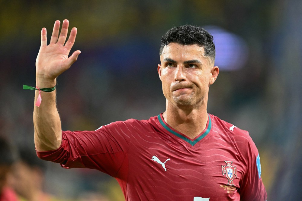 Ronaldo và Bồ Đào Nha bị Colombia cầm hòa 0-0 và chỉ xếp nhì bảng K,, World Cup 2026. Ảnh: AFP/TTXVN