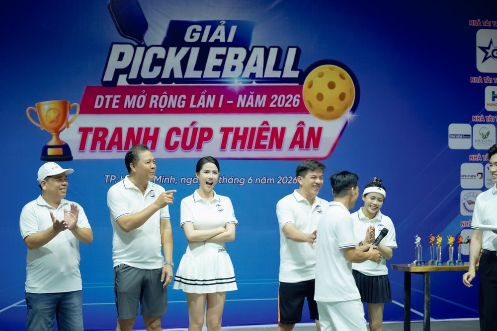 Phan Thị Mơ tổ chức giải pickleball gây quỹ xây nhà tình thương - Ảnh 2.