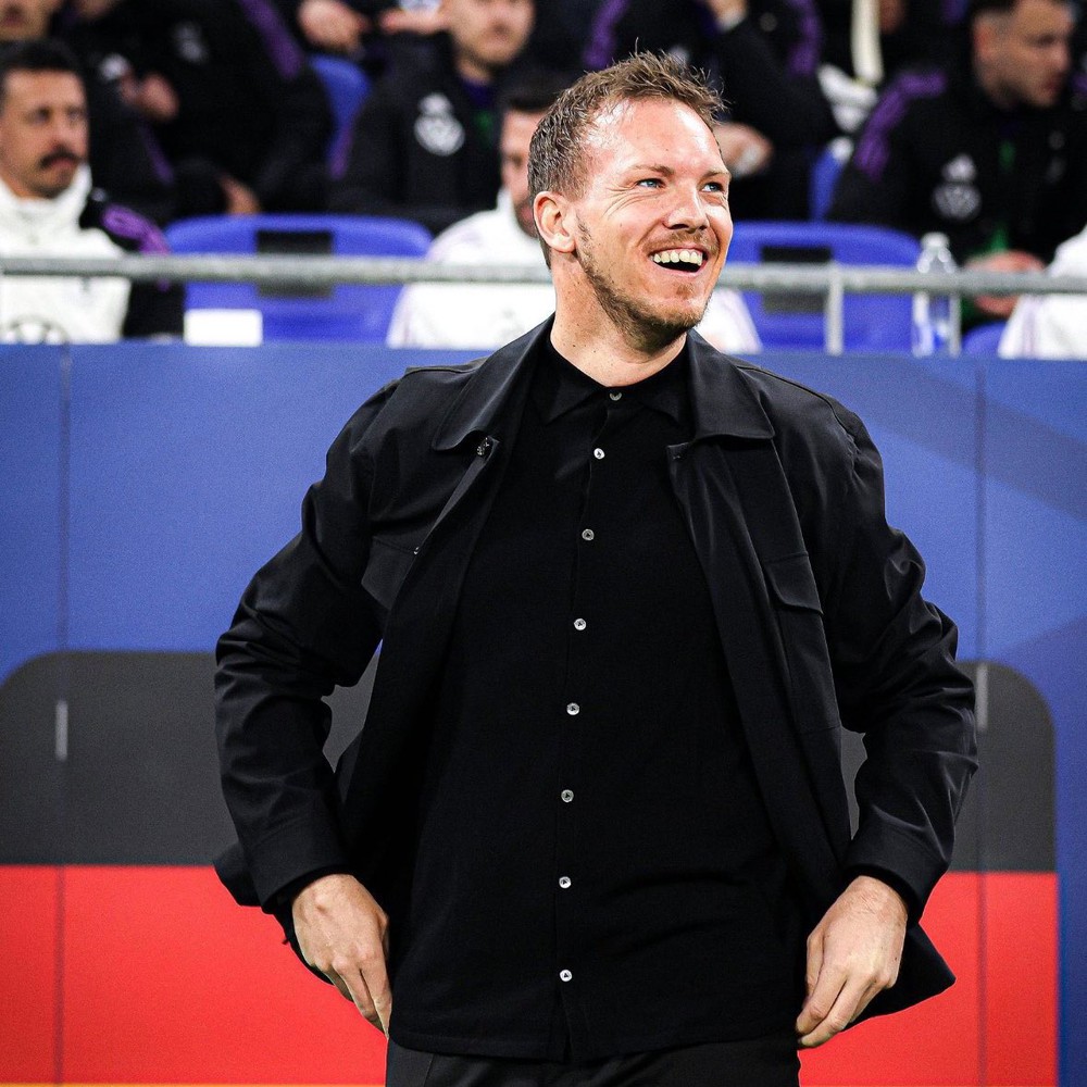 HLV Nagelsmann tự tin trước trận gặp Paraguay. Ảnh: Twitter Romano