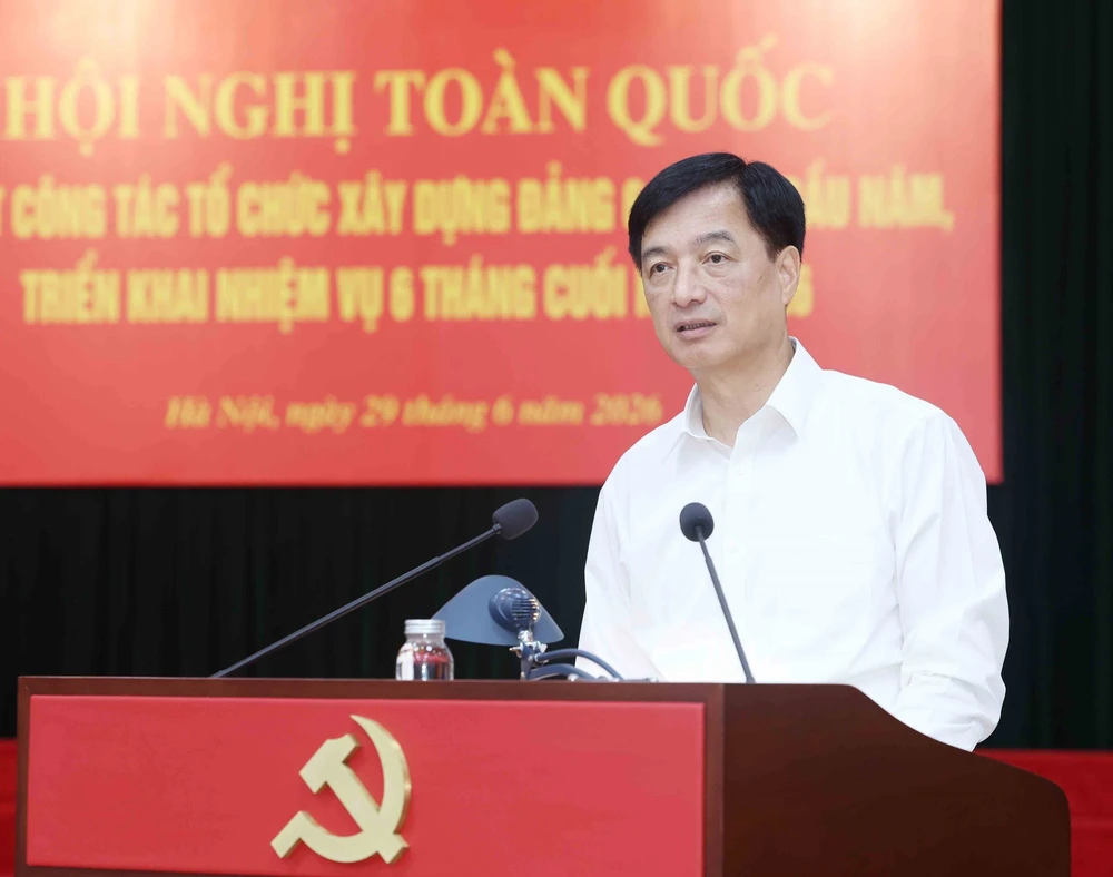 Trưởng Ban Tổ chức Trung ương Nguyễn Duy Ngọc: Công tác tổ chức xây dựng Đảng cần được tiếp cận với tư duy, tầm nhìn mới - Ảnh 1.