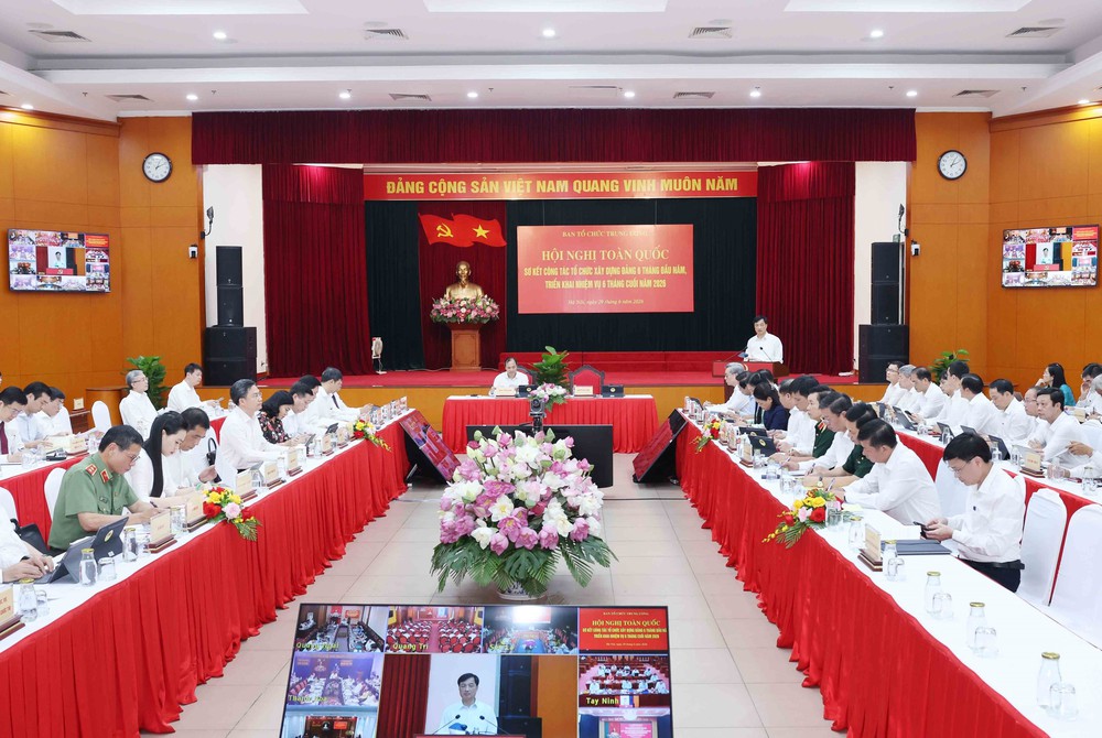 Trưởng Ban Tổ chức Trung ương Nguyễn Duy Ngọc: Công tác tổ chức xây dựng Đảng cần được tiếp cận với tư duy, tầm nhìn mới - Ảnh 3.