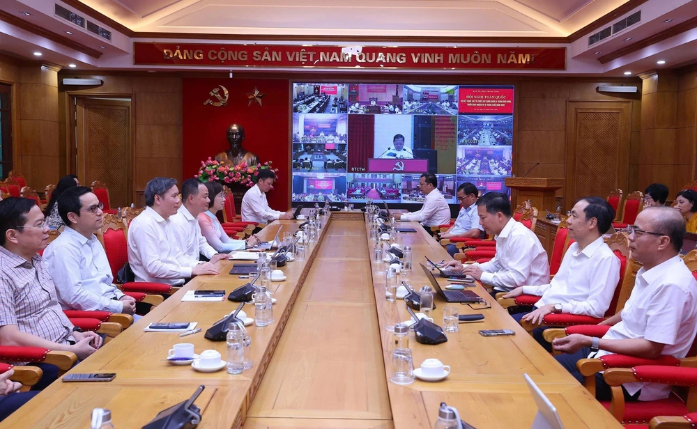 Trưởng Ban Tổ chức Trung ương Nguyễn Duy Ngọc: Công tác tổ chức xây dựng Đảng cần được tiếp cận với tư duy, tầm nhìn mới - Ảnh 2.