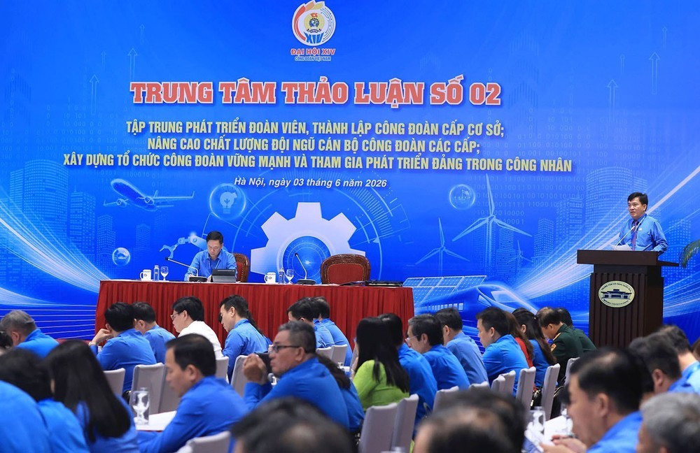 Phiên thứ hai Đại hội Công đoàn Việt Nam lần thứ XIV - Ảnh 5.