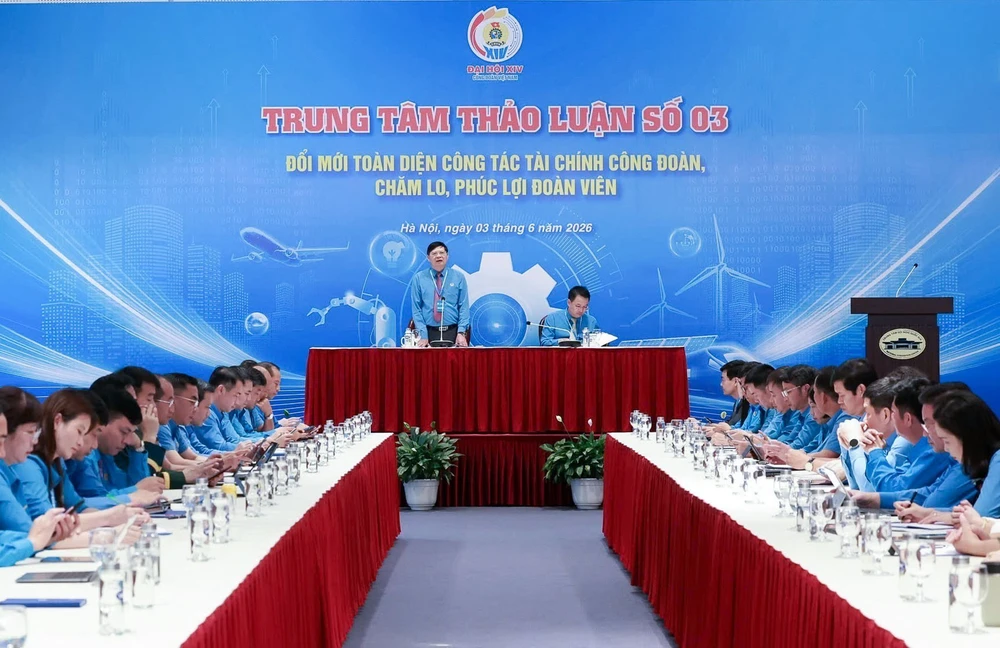 Phiên thứ hai Đại hội Công đoàn Việt Nam lần thứ XIV - Ảnh 6.