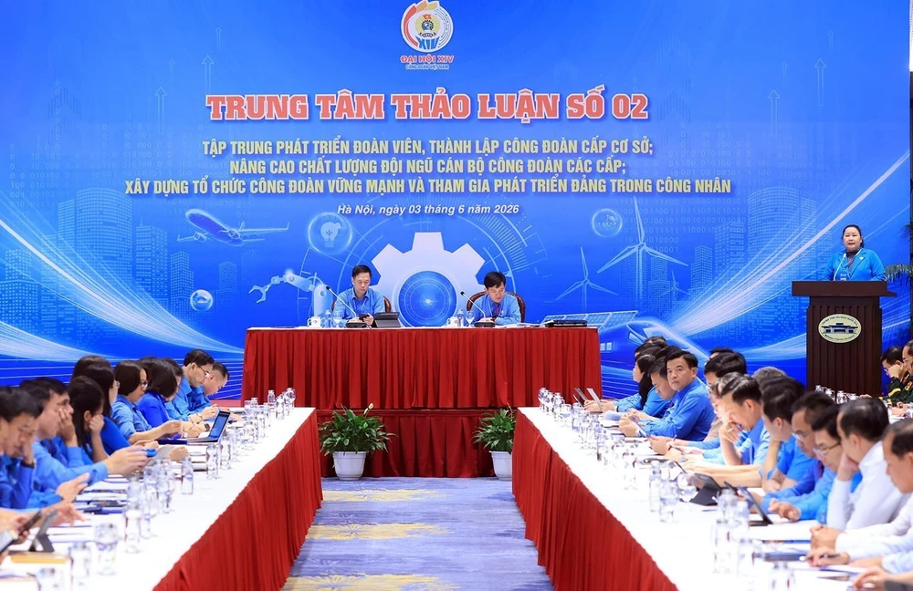 Phiên thứ hai Đại hội Công đoàn Việt Nam lần thứ XIV - Ảnh 10.