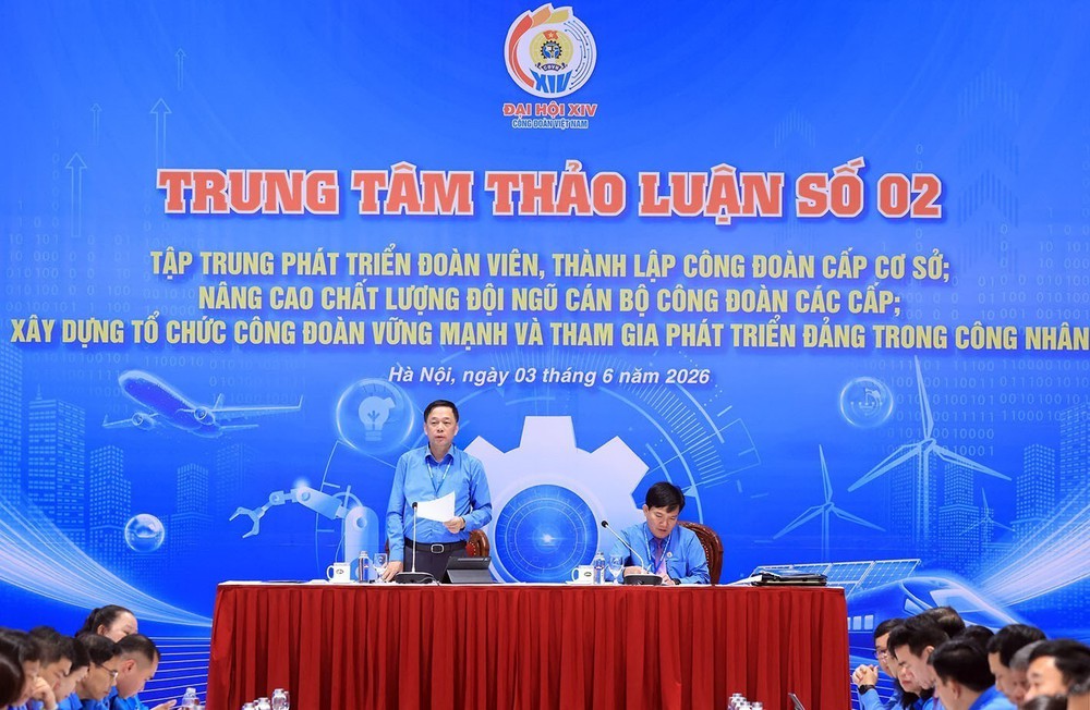 Phiên thứ hai Đại hội Công đoàn Việt Nam lần thứ XIV - Ảnh 3.