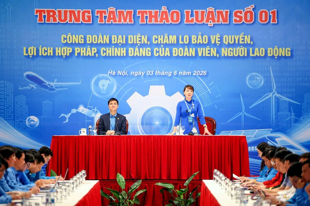 Phiên thứ hai Đại hội Công đoàn Việt Nam lần thứ XIV - Ảnh 9.