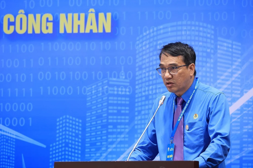 Phiên thứ hai Đại hội Công đoàn Việt Nam lần thứ XIV - Ảnh 2.