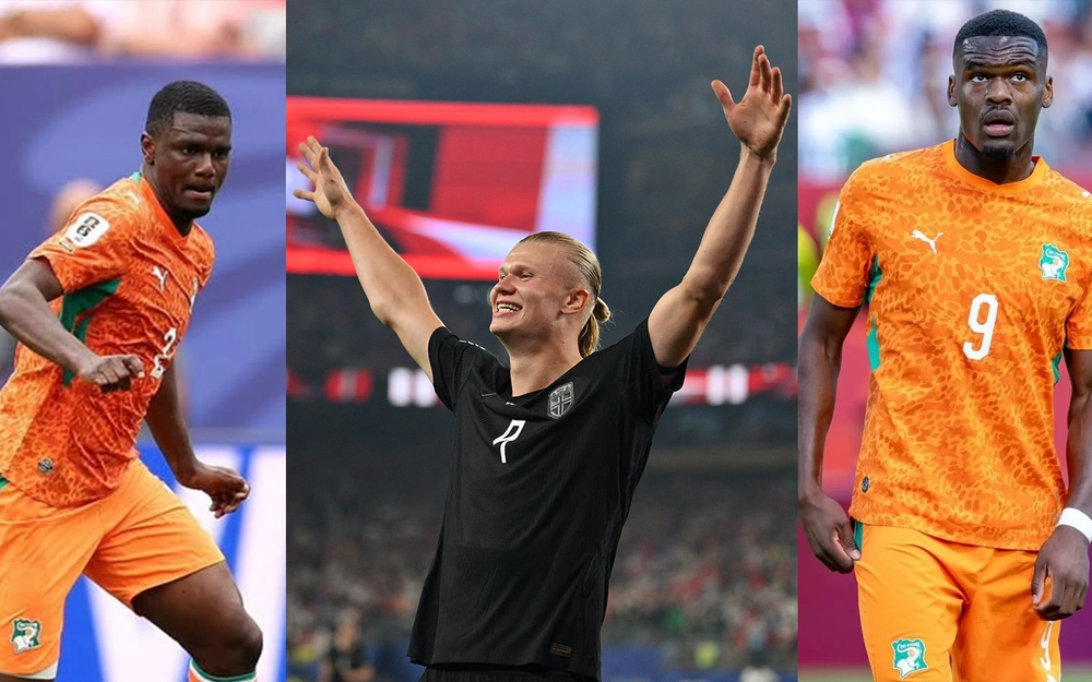 Cuộc chiến ngôi sao Bờ Biển Ngà vs Na Uy (vòng 32 đội World Cup 2026): Ngăn Haaland bằng 2 "hòn đá tảng"? - Ảnh 1.