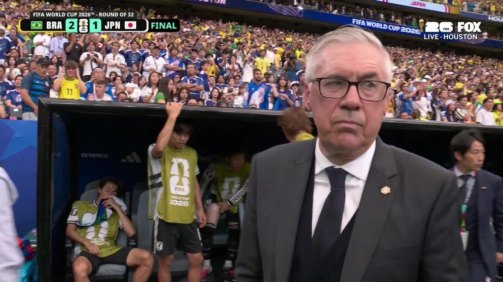 Sự điềm tĩnh, lạnh lùng của HLV Ancelotti giúp Brazil ngược dòng thắng Nhật Bản như thế nào? - Ảnh 2.