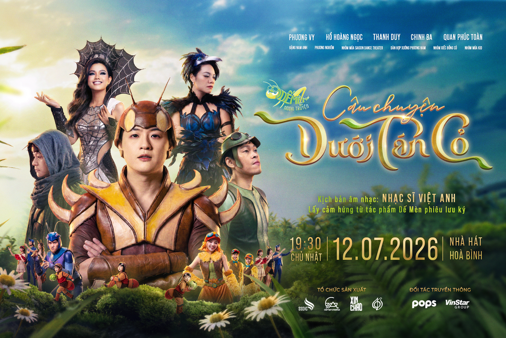 "Dế Mèn Ngoại Truyện - Câu chuyện dưới tán cỏ": Tâm huyết của đạo diễn Kiki Trần - Ảnh 1.